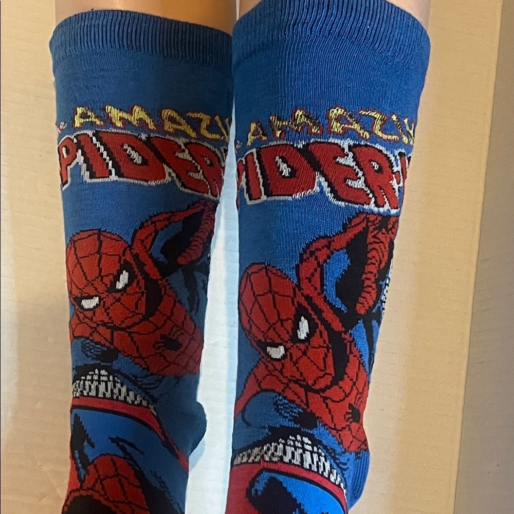 Marvel Spider-Man Themed Socks